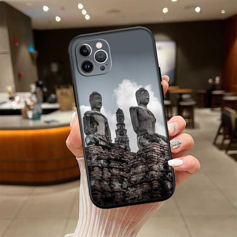 NH28 Gautama Buddha Phone Case for Samsung Galaxy S20 S21 S22 Ultra FE + Plus A21S A22 A24 A25 A26 A30 A30S A31