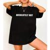 Trendy Streetwear Vintage Letter T Shirt Gift Tee Women Unisex Cotton Oversized Summer Loose Short Sleeve ONeck Top
