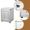Stainless Steel Tissue Box Cover Facial Napkin Holder Organizer Gift Double Sided Adjustable for