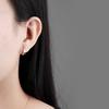 Premium Quilted Geometric Ear Cuffs Minimalist Chic Versatile Earrings For Women Fashion Jewelry