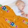 The Toys Are Us Logo Throw Blanket Summer Thermal for Babies Wednesday Blankets