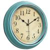 Wall Clock 12-inch Large Retro Wall Clocks Non Ticking Classical Quiet Clocks Living Room Kitchen Bedroom Office Decor A0KF
