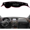 Fit for Infiniti QX56 2011-2013,Dash Cover,Non-Slip Dash Board Covers,Black Dash Cover Mat,Car Interior Decoration Accessories, Lhd Red Edge