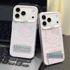 Cartoon Hello Kitty Bracket Holder Phone Case For Iphone 17 Pro Max 17 Air 16 15 14 11 12 13 Pro Max 16 Plus 16e 13 Mini Casing