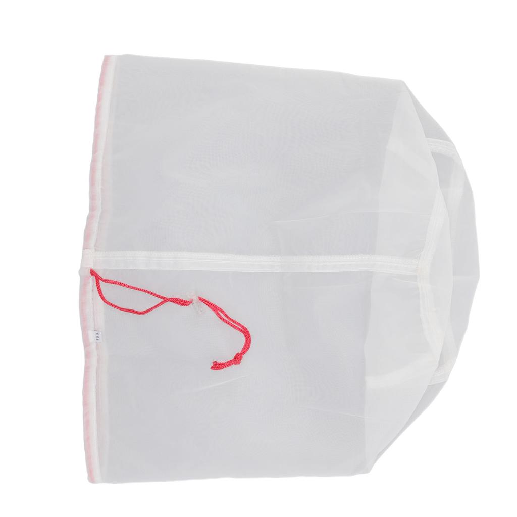 5 Gallons Brew Bags Wine Straining Bag Extra Fine Mesh for Homebrewing Milk Honey Red (160micro)