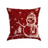 Christmas Pillowcase Red Elk Light Luxury Pillowcase Car Neck Cushion Home Pillowcase