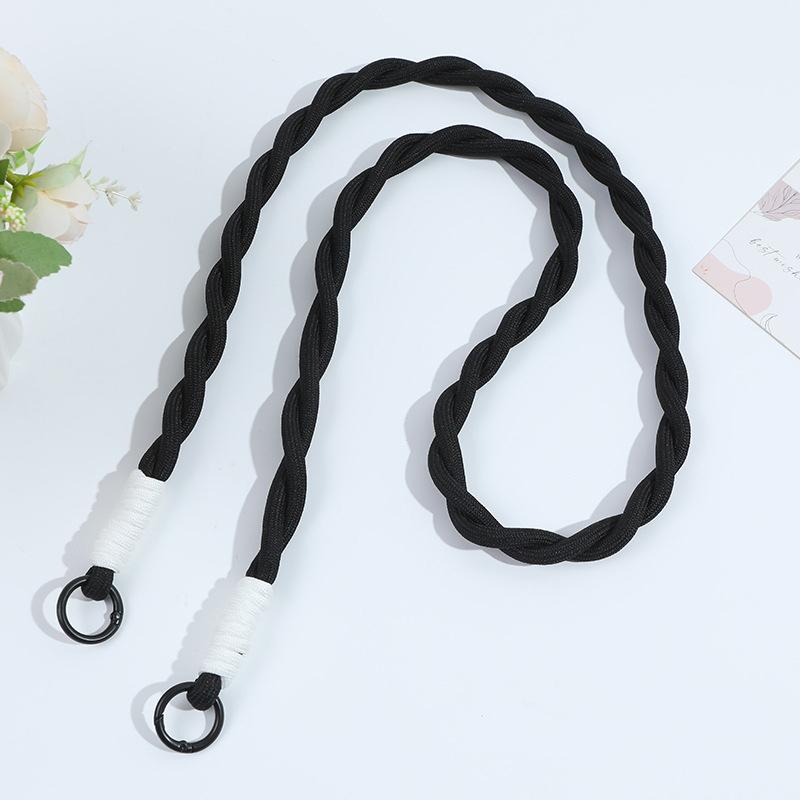 Fashion Mobile Phone Lanyard For Women Girls Adjustable Braided Phone Chain Detachable Phone Decoration Crossbody Rope Gifts