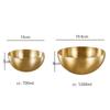 1PC High Quality Kitchen Cutlery Soup Bowl Household Mixed Rice Fruit Salad Bowl Korean 304 Stainless Steel Ramen Noodles Bowl