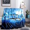 Basketball Orlando Logo Blanket Lightweight Flannel Bedding Blanket Perfect for Travel, Camping, Living Rooms, Offices, Sofas, Fan Christmas Gift