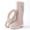 New Pvc Adult Tall Rain Shoes for Women, Wearing Non-slip and Waterproof Thick-soled Rain Boots for Women