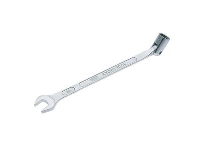 Kyoto Machinery Tools Flex Socket Spanner 12 Square FBS17 Width Across 17 X Overall 250mm (KTC) Flats Length