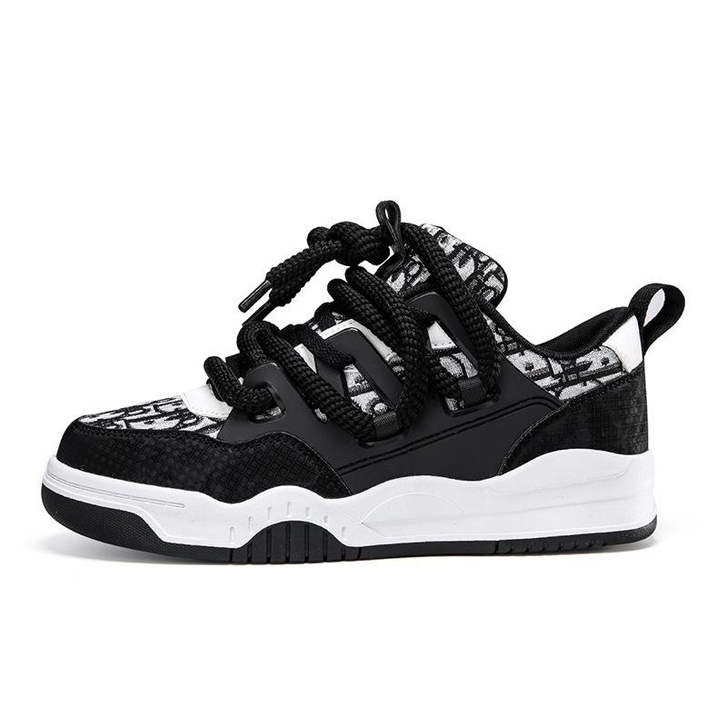 

Нишевые кеды в гонконгском стиле для пар, женские, супер-огонь, универсальные спортивные туфли, весенние новинки, маленькие белые туфли, мужские 47 чёрный