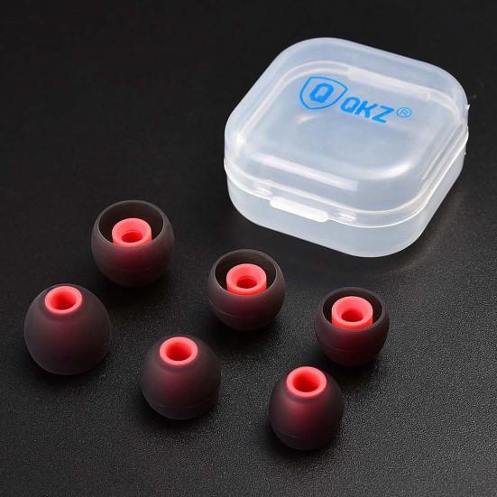 3 Pairs Earplug Replacement In Ear Silicone Eartips Earbuds Ear Sleeve for Headphone