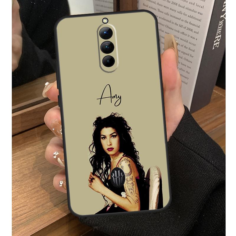 Amy Winehouse Case For Nubia Red Magic 8S 9S Pro Plus 6S 7S 6 7 Pro 6R 5G RedMagic 9 8 10 Pro Plus Coque