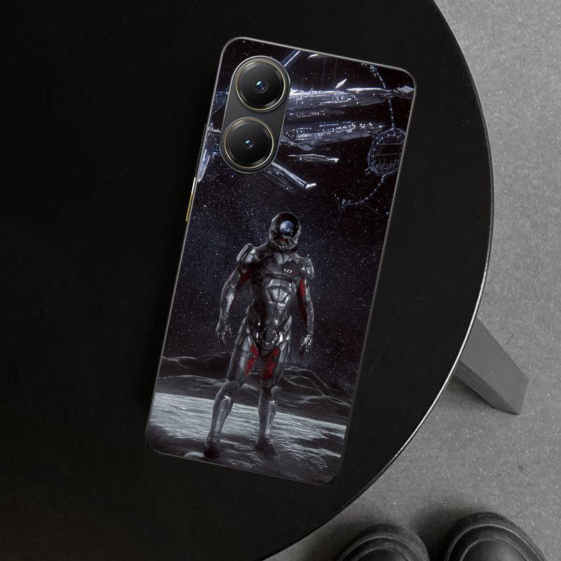 N7 Mass Effect Phone Case Cover for Xiaomi Poco X6 X5 X7 Pro F7 Ultra Redmi 15C 15 13C 13 12C 12 10C 10 10A 9C 9A 9T 9 Coque Poc