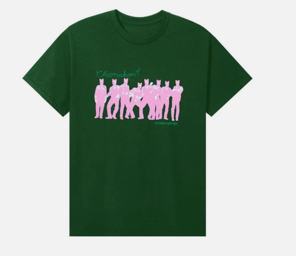 Tyler, the Creator Chromakopie The World Tour 2025 Merch T-Shirt