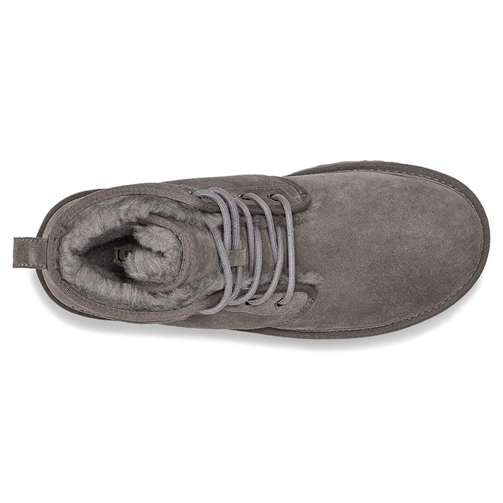 UGG Harkley Fleece Lined Snow Boots Gray 1016472-CHRC
