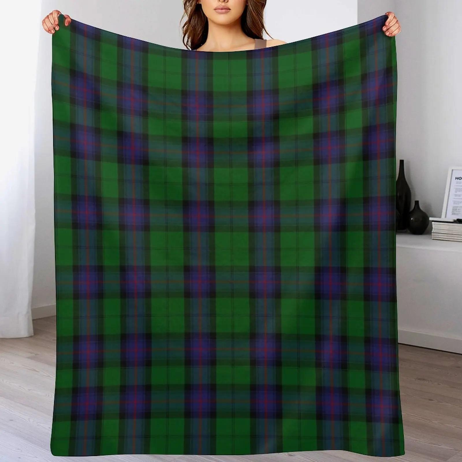 

Armstrong Clan Tartan High Res Throw Blanket Soft Sherpa Fleece Warm Blanket for Winter 102x76cm(40x30in)