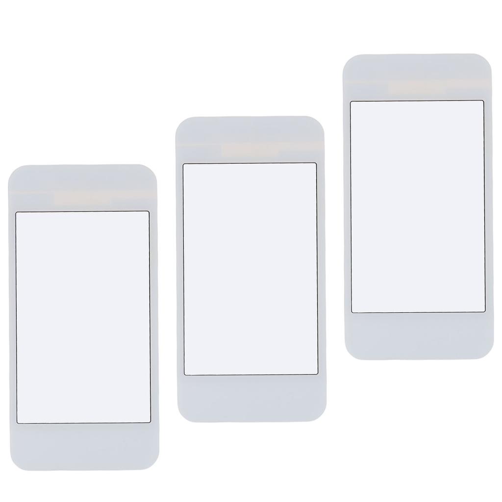 3PCS Top Screen Lens for New 2DS XL Resin Game Console Upper Top Screen Lens Replacement Cover with Adhesive