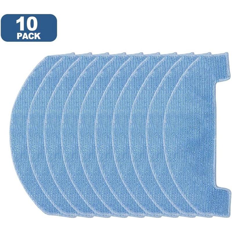 YCOC-Microfiber Mop Cloth(10PCS) For Ultenic T20 Pro For Honor For Choice S3 S3 Plus R3/R3 Plus Vacuum Cleaner Accessories