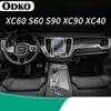 Tpu Transparent Film for Volvo XC60 Car Interior Protection Stickers Center Control Gear Outlet Navigation Dashboard Panel