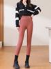 Leggings invernali eleganti Pantaloni a vita alta Leggings termici in velluto da donna Ispessiti Casual Pantaloni caldi Pile Elasticizzato Abiti spessi