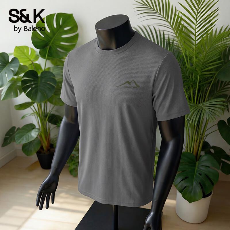 Baleno Men's S&K Ice Silk Short Sleeve T-Shirt
