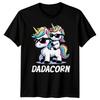 Herren Dadacorn Lustiges Vatertags-T-Shirt Tee Bester Papa aller Zeiten Papa Leben Papa #FD