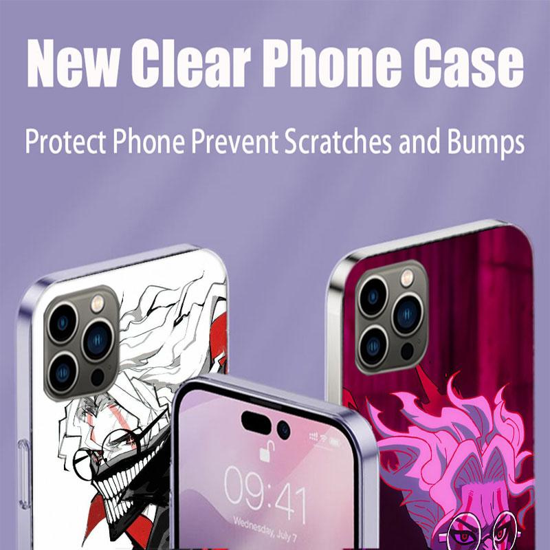 Anime D-DandadanS Okarun Phone Case For Iphone 17 Air 15 Pro 14 Plus 16 Pro Max 17E 16E 12 13 Mini 11 Cover Cute Fundas