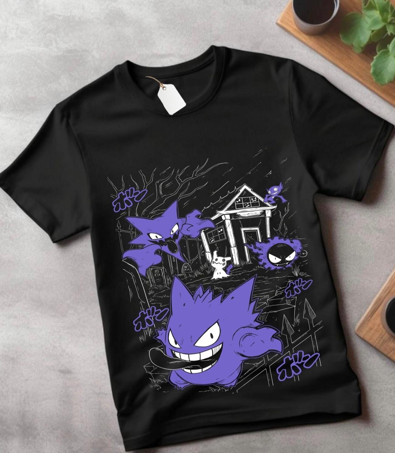 

T-Shirt Mens Womens Tees Top Graphic Shirt Anime Manga Otaku T-Shirt Mens Womens Tees Top Anime Manga Shirt Tee All Size S