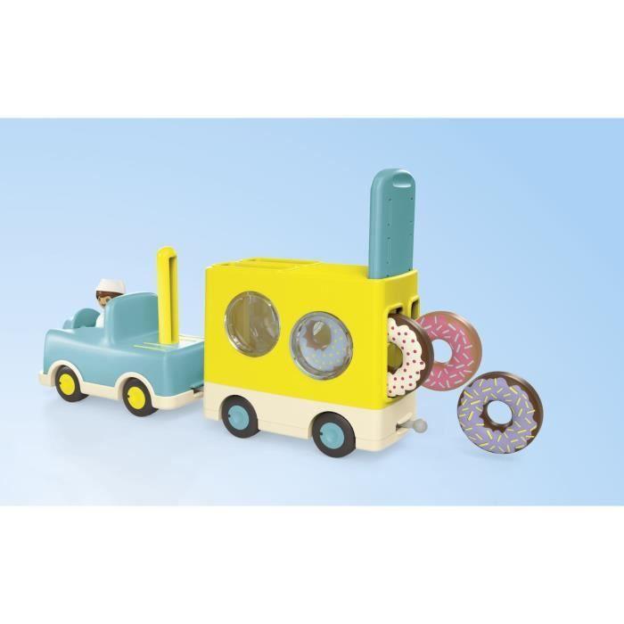 PLAYMOBIL Junior 71702 Camion de donuts Junior, Dès 12 mois