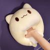 Soft Cushion Cat with Fish Tail Plush Cute Cartoon Cat Plush Doll Kitten Plush Animal  Kids Toys