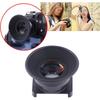 Asha Viewfinder Eyepiece Lens 1.5X Fixed Focus with Cover 6 Magnifier Mount Bases for DSLR Camera