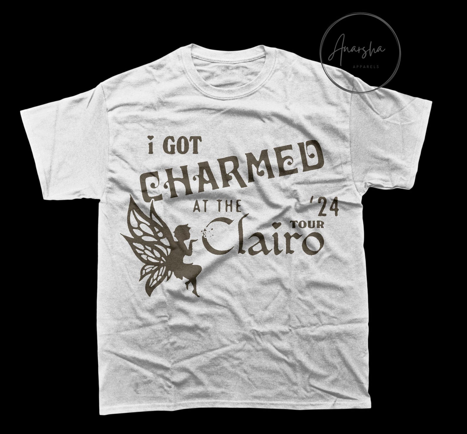 Clairo  24 Tour T-shirt -  I Got Charmed  Design 2XL