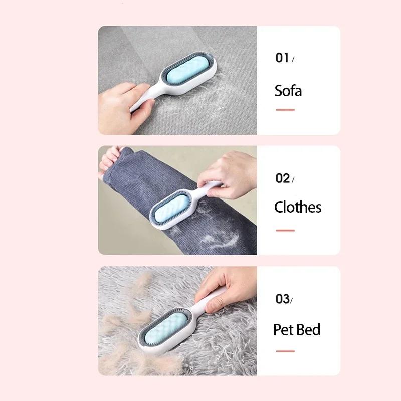 Pet Hair Brush Dog Cat Comb Hair Massages Removes Brush for Matted Curly Long Hair Pet Grooming Cleaning Beauty Accessories
