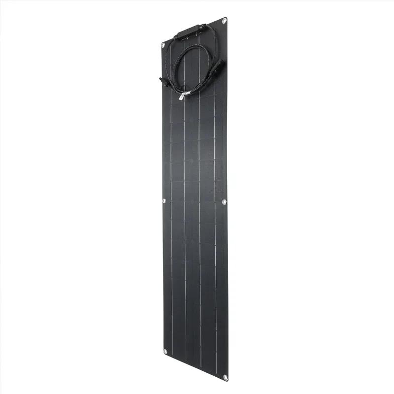 600W 300W Solar Plate Kit Flexible Solar Cells 18V Solar Panel System Battery Charger for Camping Yacht Motorhome Car RV Boat
