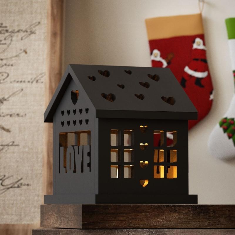 Crafting Molds Unique House Shape Night Light Stand Molds Silicone Molds Resin Art Moulds Silicone Texture for Craft