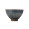 Wan Qiantang Handmade Blue Oil Drop Jianzhan Teacup