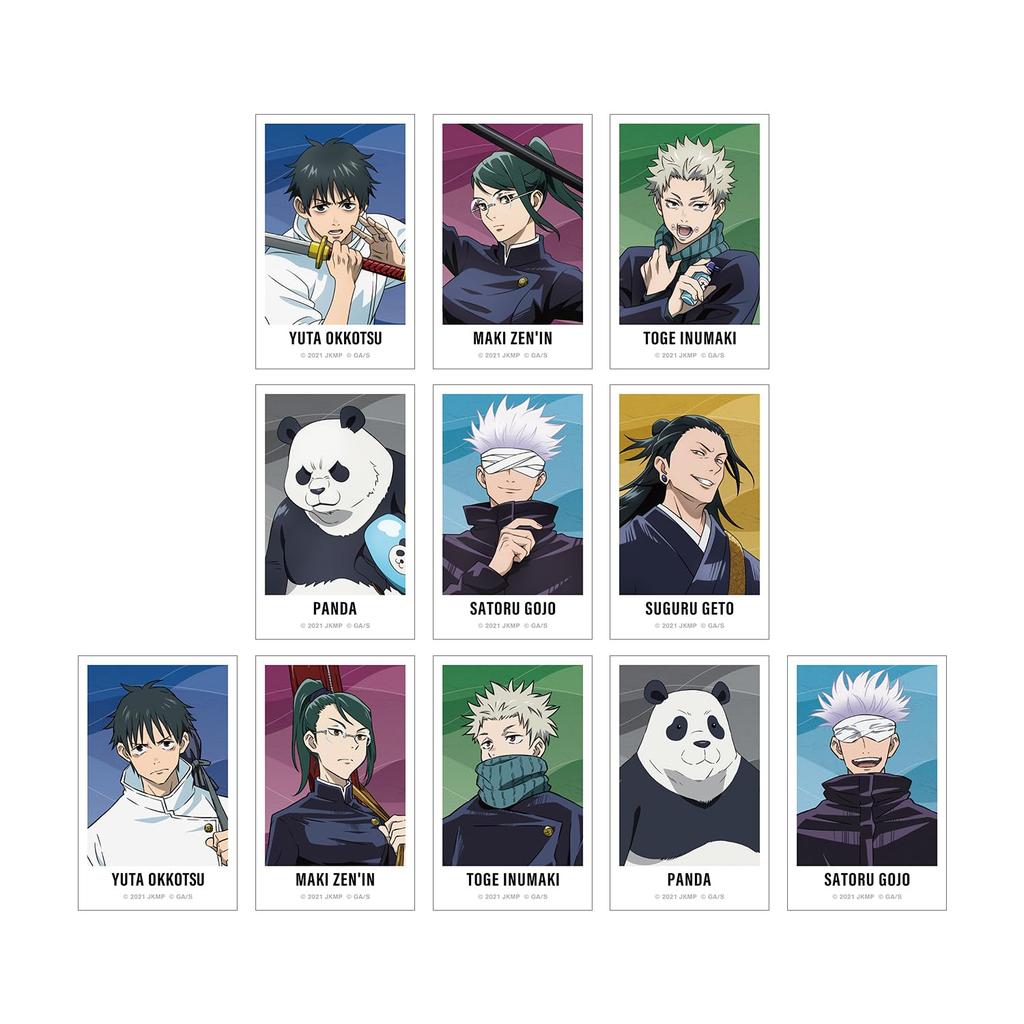 Kaisen The Trading Instant Camera Style Visual Cards of "Jujutsu 0 Movie" (Box 11)
