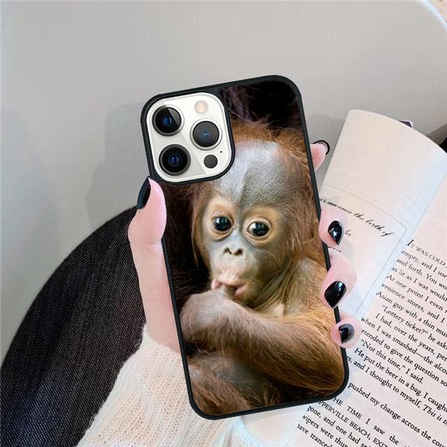 

ORANGUTAN monkey BABY Phone Case Cover For iPhone 17 Air 16 15 14 13 12 Pro Max 11 Pro Max Plus Coque Shell iPhone 11pro max