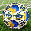 LA Galaxy football club Indoor Size 5 Soccer Ball Colorful Machine Stitched PVC Competition Ready Durable High-Bounce