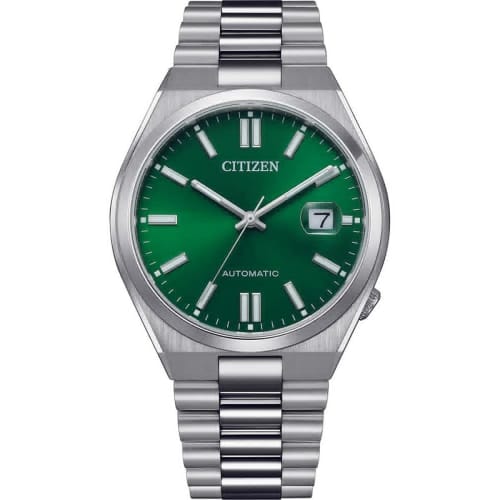 

Citizen Men s Tsuyosa Reloj NJ0150-81X Hombre Acero Automatic Quartz Watch, Silver, 40mm, with Bracelet