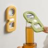 4 In 1 Beer Bottle Opener Multi-Purpose Can Opener Durable Magnetic Bottle Opener  for Long Nails