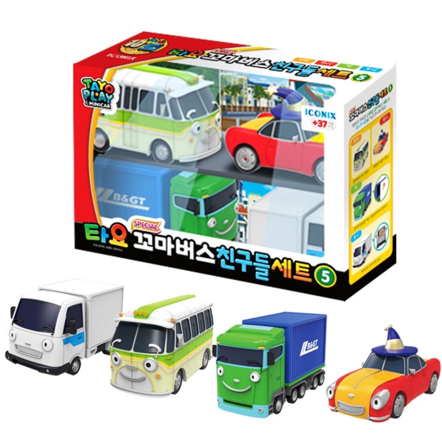 Tayo Special Little Bus Friends Set Part 1-6