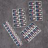 BBIS5 4pcs Car Steering Wheel Hub Caps Center Emblem Sticker DIY Sticker For Bmw M M3 M5 Performance E36 E39 E46 E53 E90 E60 E61 X3 X1