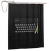 Zx Spectrum Shower Curtain Bathroom Polyester Waterproof Bath Curtains With Hooks