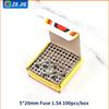 5×20mm Glass Tube Fuse 250V Current Ratings: 0.5A 1A 2A 3A 4A 5A 10A Fuses4