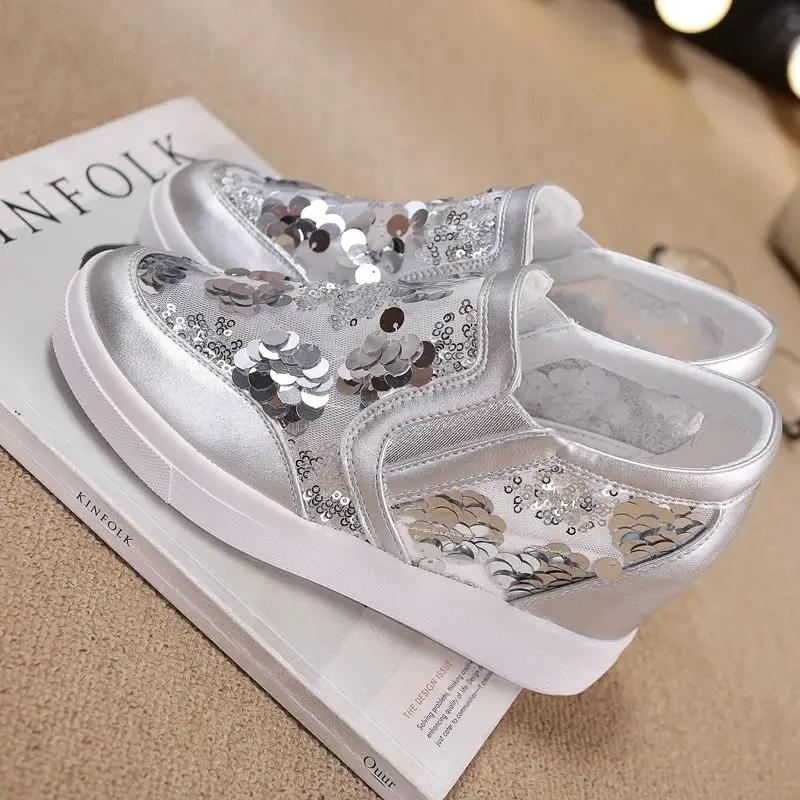 Casual Stylish Wedge Mesh Breathable Ladies Footwear New Arrival 2025 Offers 39 Deals Walking High Quality Light Women's Shoes