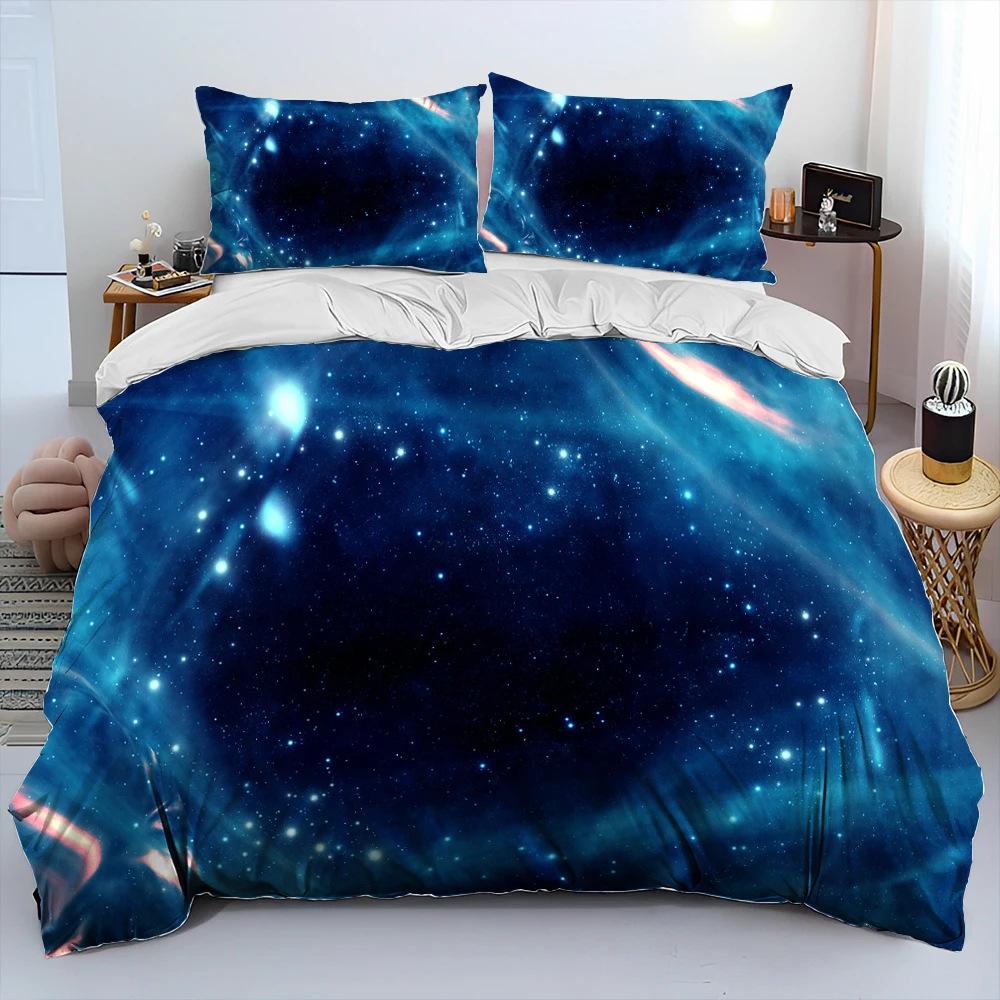 Digital Printing Three-Piece Universe Printing Bedding Home Textile Bedding