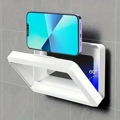 Feste Universelle Wasserdichte und Beschlagsfreie Handyhülle für Badezimmerdusche Handyhalter Wasserdicht Kann Berührt Werden Duschtelefon